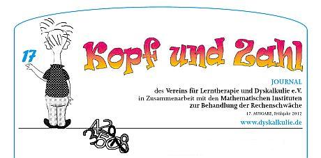 Kopf und Zahl Ausgabe 17, Frühjahr 2012